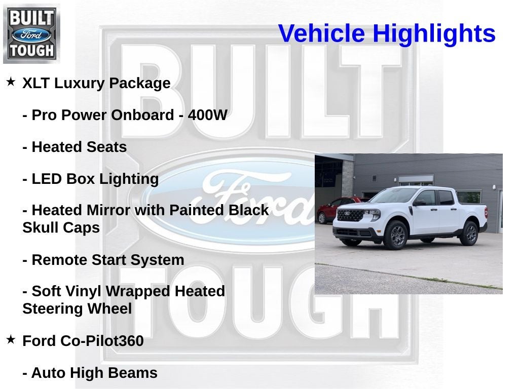 2026 Ford Maverick XLT