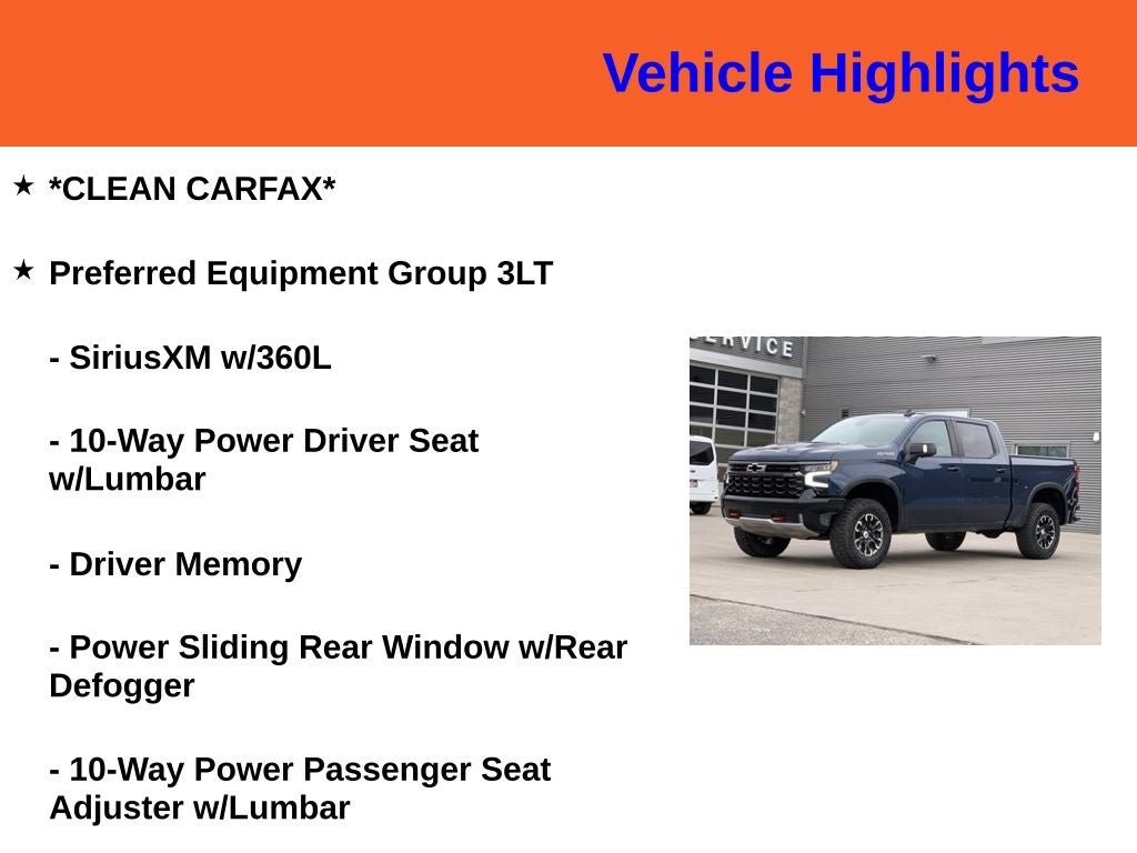 2022 Chevrolet Silverado 1500 ZR2