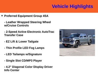 2018 GMC Sierra 1500 SLT