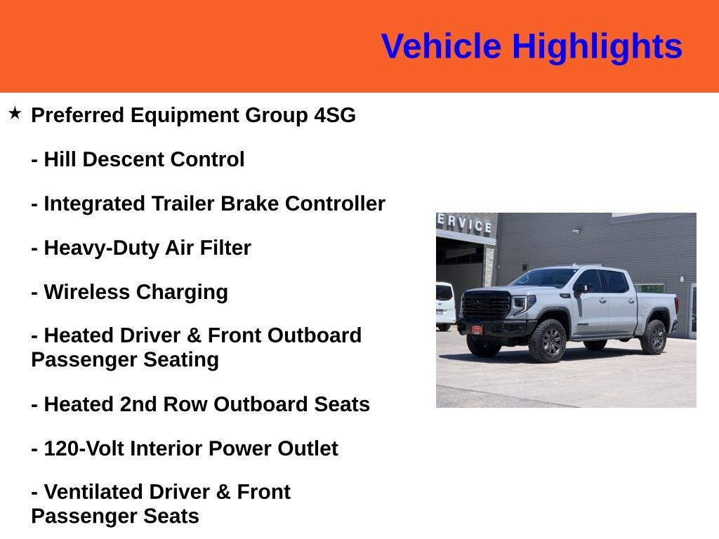 2024 GMC Sierra 1500 AT4X