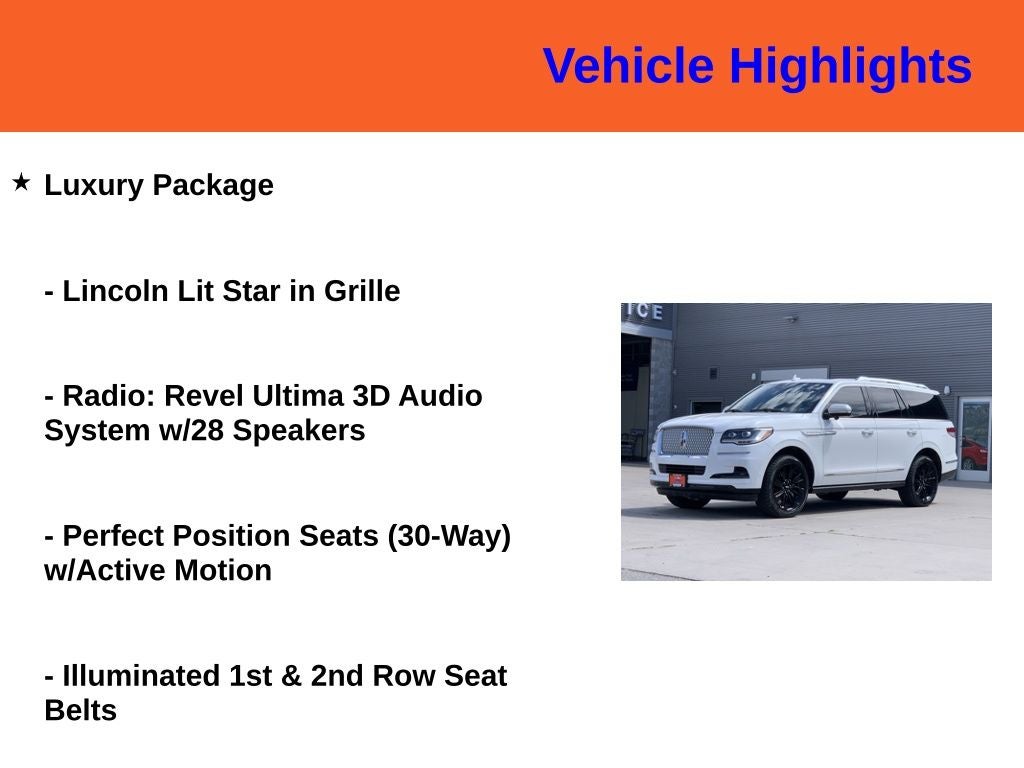 2023 Lincoln Navigator Reserve