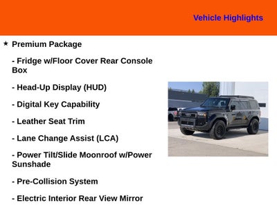 2025 Toyota Land Cruiser Base