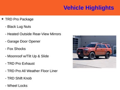 2024 Toyota 4Runner TRD Pro