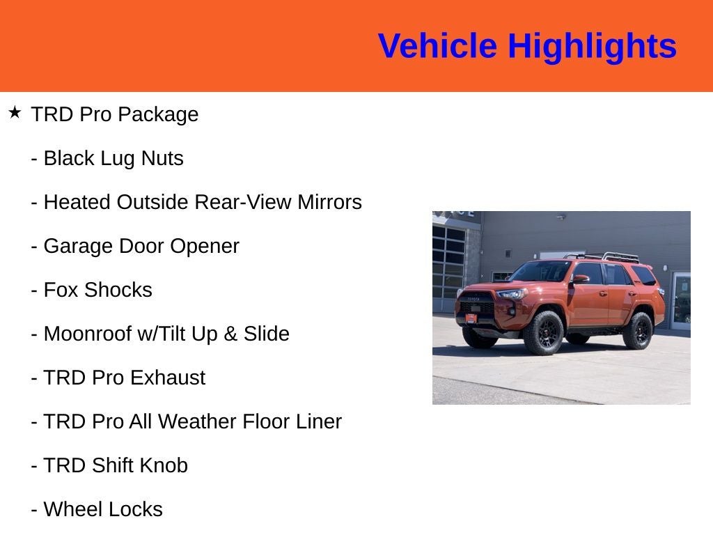 2024 Toyota 4Runner TRD Pro