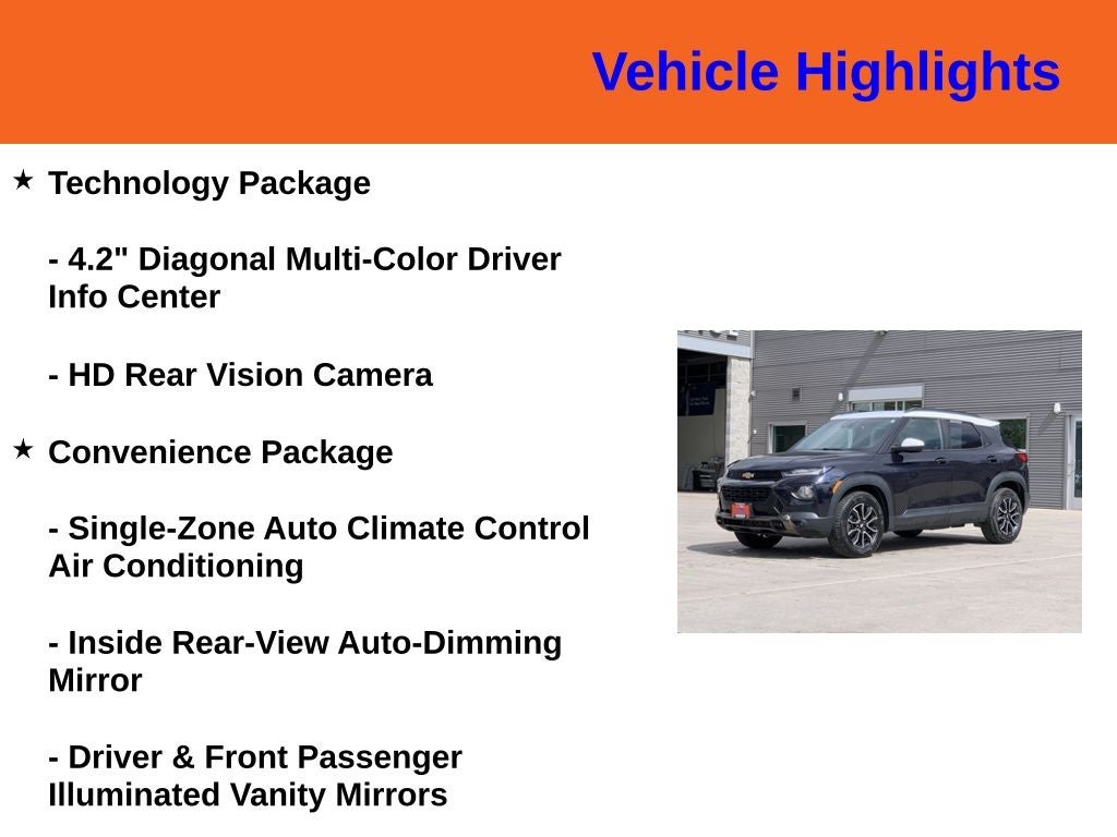 2021 Chevrolet TrailBlazer ACTIV