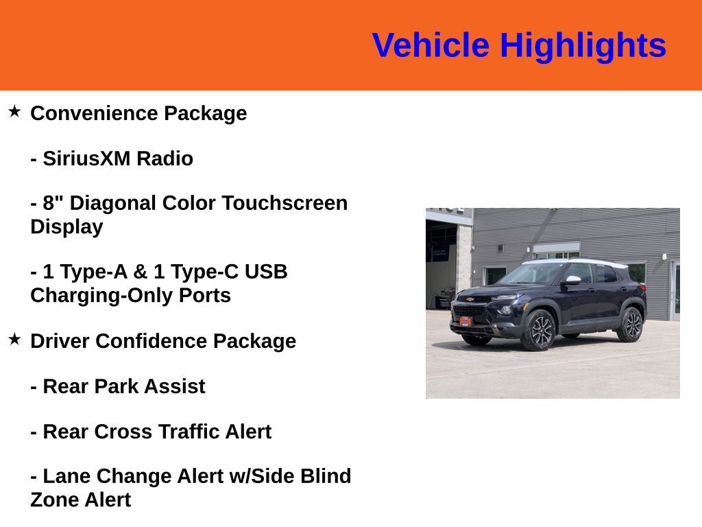 2021 Chevrolet TrailBlazer ACTIV
