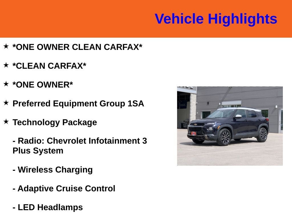 2021 Chevrolet TrailBlazer ACTIV