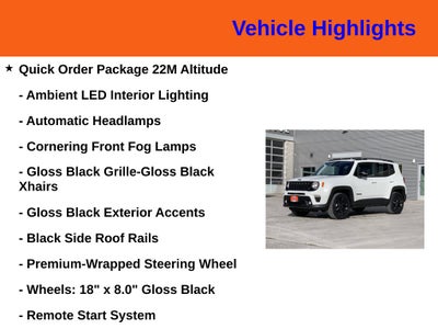 2023 Jeep Renegade Altitude
