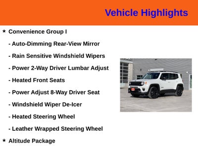 2023 Jeep Renegade Altitude