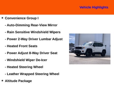 2023 Jeep Renegade Altitude