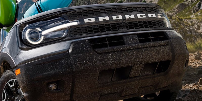 2026 Ford Bronco Sport front bumper