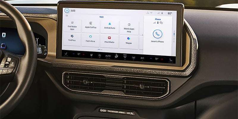 2026 Ford Bronco Sport front console